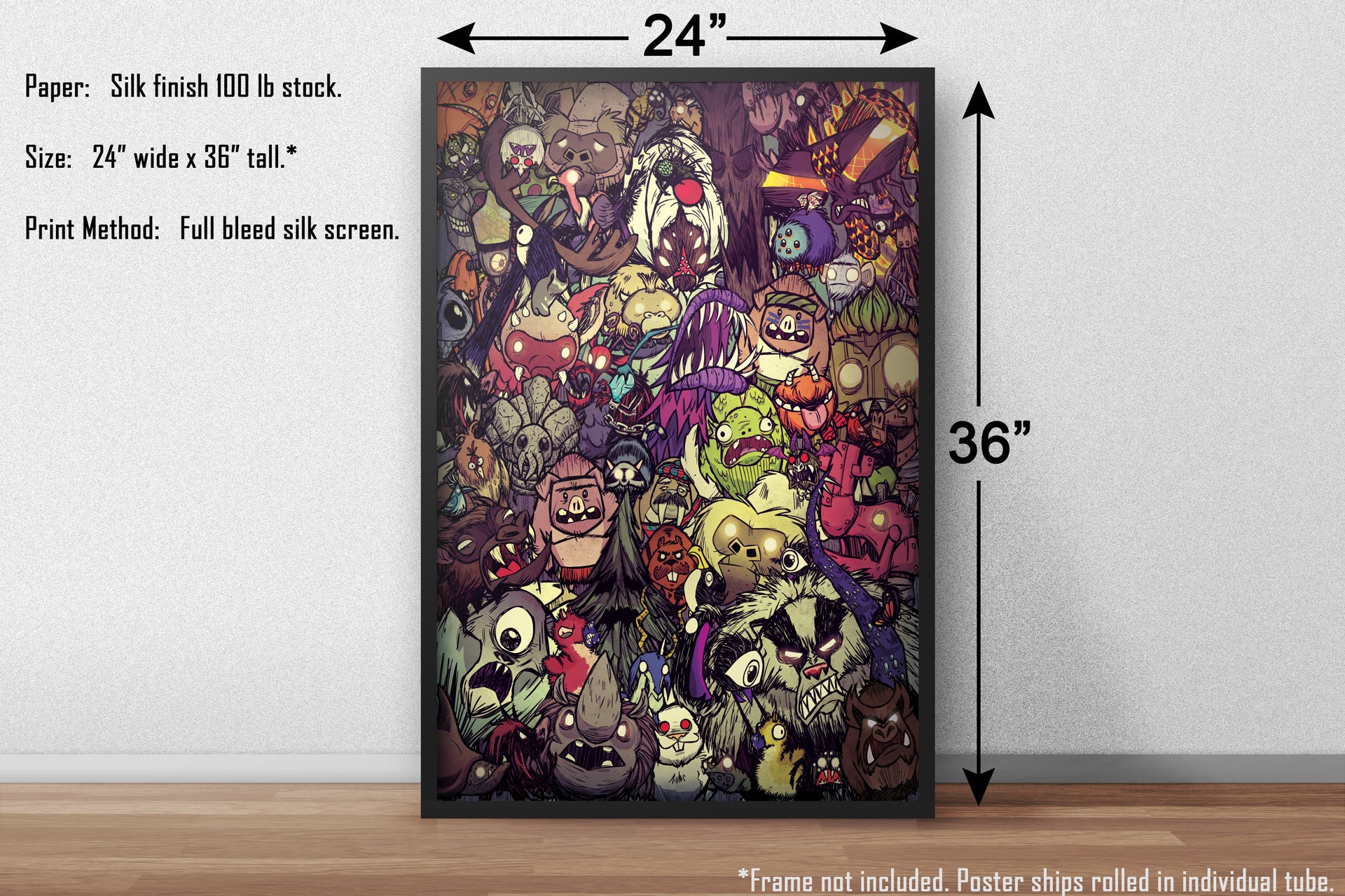 Poster - Don't Starve Monster Party - Image 2
