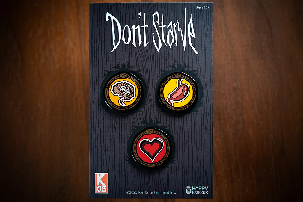 Don't Starve: Hunger, Health and Sanity Pins