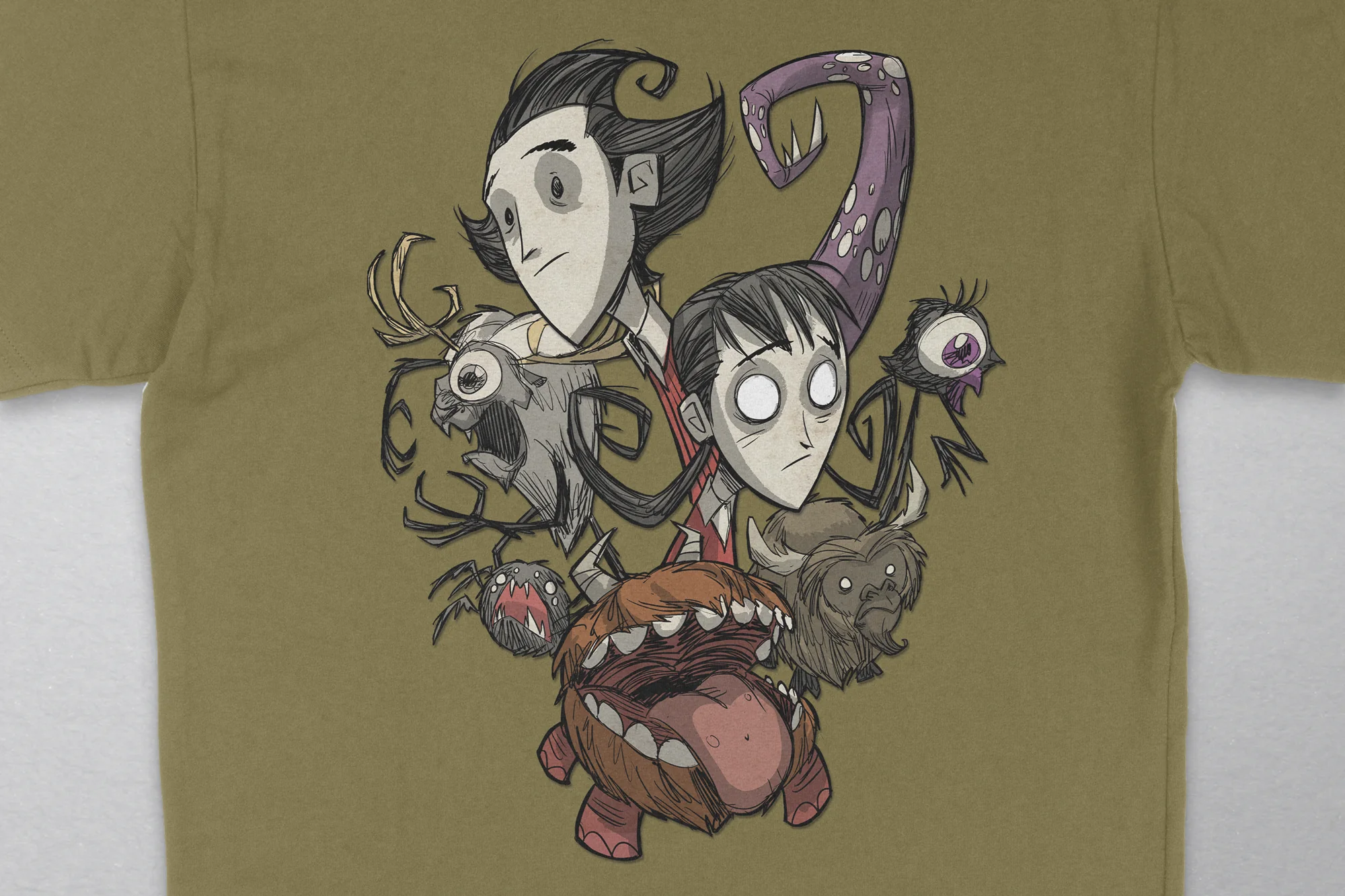 Don't Starve: Wilson, Willow & "Friends" Shirt - Image 3
