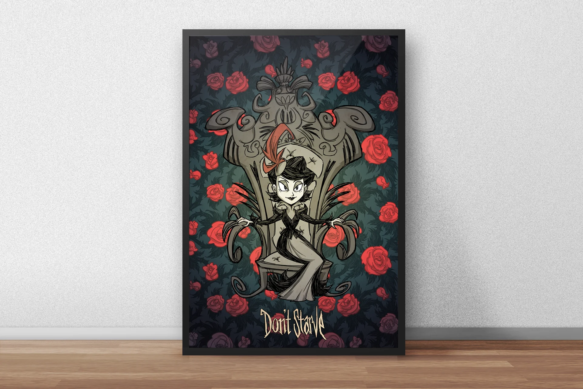 Poster - Don't Starve Charlie Throne & Thorns